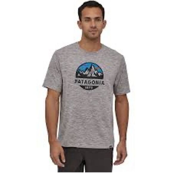 Patagonia Gray Short Sleeve Tee - Picture 1 of 5